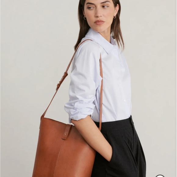 JENNI KAYNE Leather Bucket Bag - Picture 3 of 10